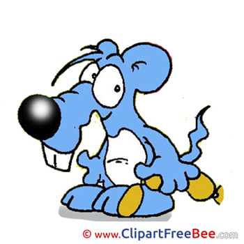 Blue Rat free Cliparts for download