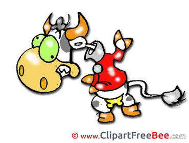 Mad Cow download Clip Art for free