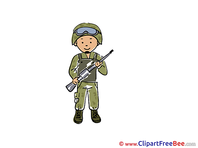 Clipart Army Illustrations