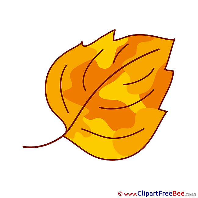 Autumn Leaf Clip Art for free