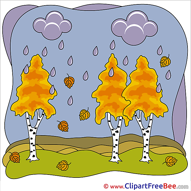 Bad Weather Autumn Illustrations for free