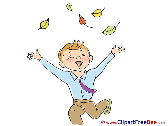 Boy Leaves Autumn free Images download