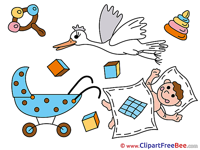 Kindergarten Baby download Illustration