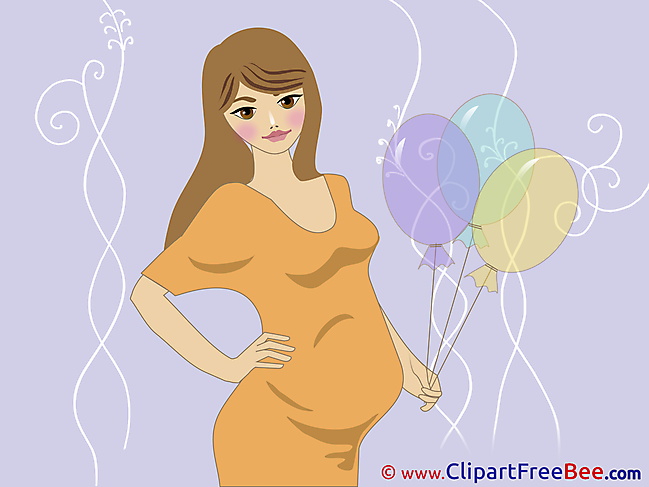 Pregnancy Baby download Illustration