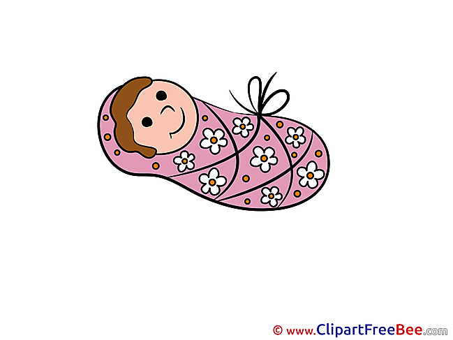 Swaddling Clothes printable Baby Images