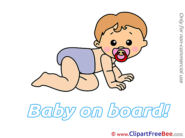 Crouching Baby on board free Images download