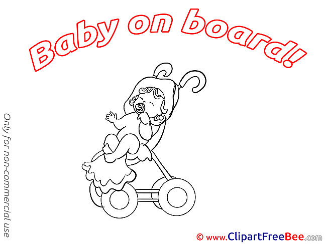 Pram Baby on board free Images download