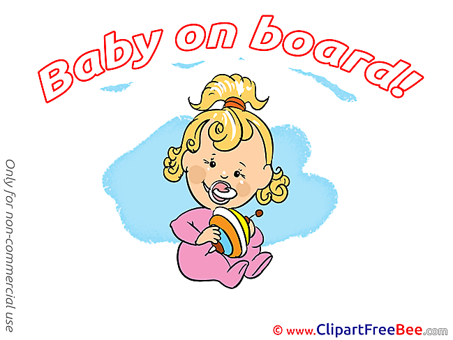 Whirligig free Illustration Baby on board