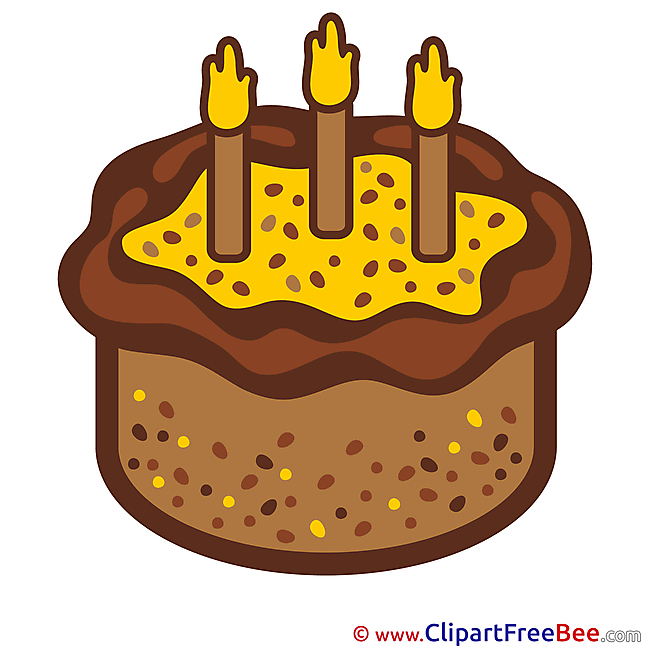 Candles Cake free Cliparts Birthday