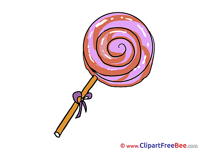 Candy Cliparts Birthday for free