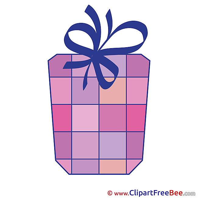 Cliparts Present Birthday for free