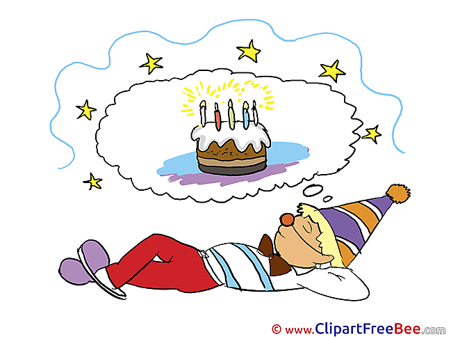 Dreaming about Cake Pics Birthday free Cliparts