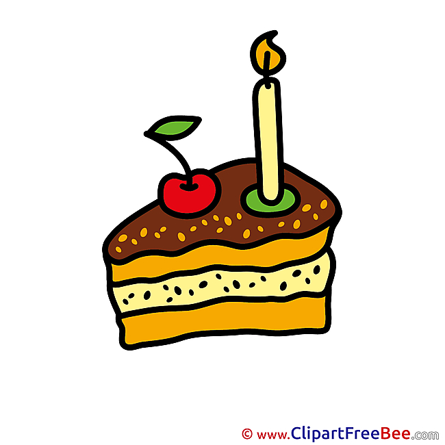 Piece of Cake Pics Birthday free Cliparts