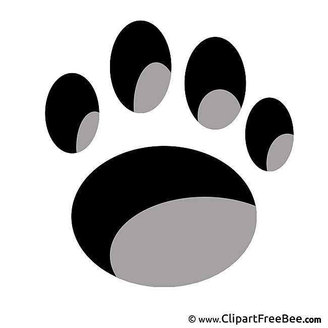 Animal Footprint free printable Cliparts and Images