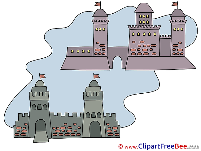 Fort Towers Clipart free Image download