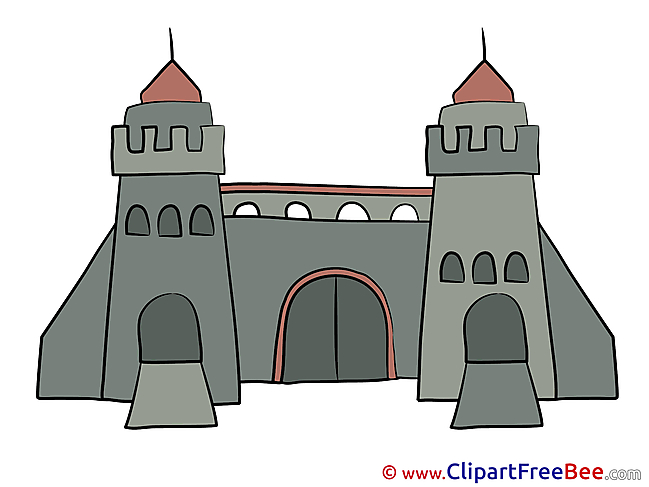 Gate Towers download printable Illustrations