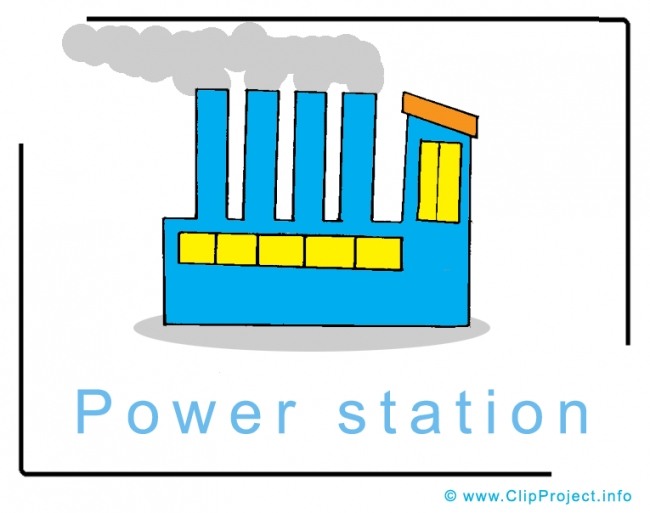 Power Station Clipart Image - Business Clipart Images for free