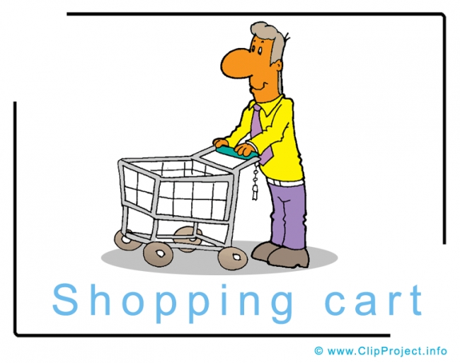 Shopping Cart Clipart Image - Business Clipart Images for free