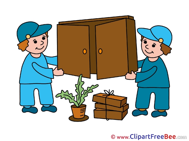 Cupboard Loaders Clipart free Illustrations