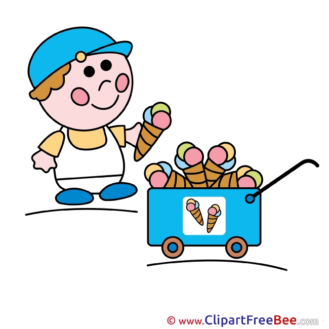 Iceman Ice Cream free Cliparts for download