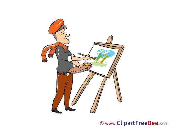 Painter free printable Cliparts and Images
