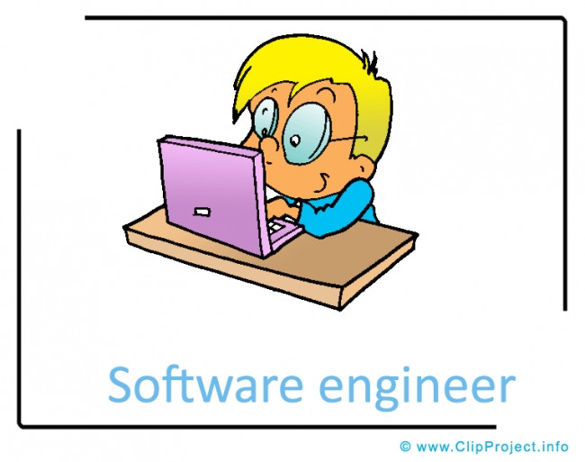 Software Engineer Clipart Image - Career Clipart Images