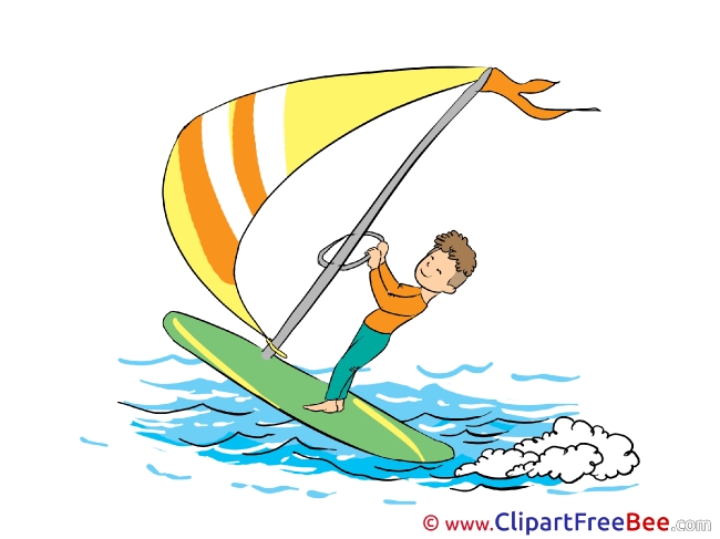 Windsurfer free Illustration download