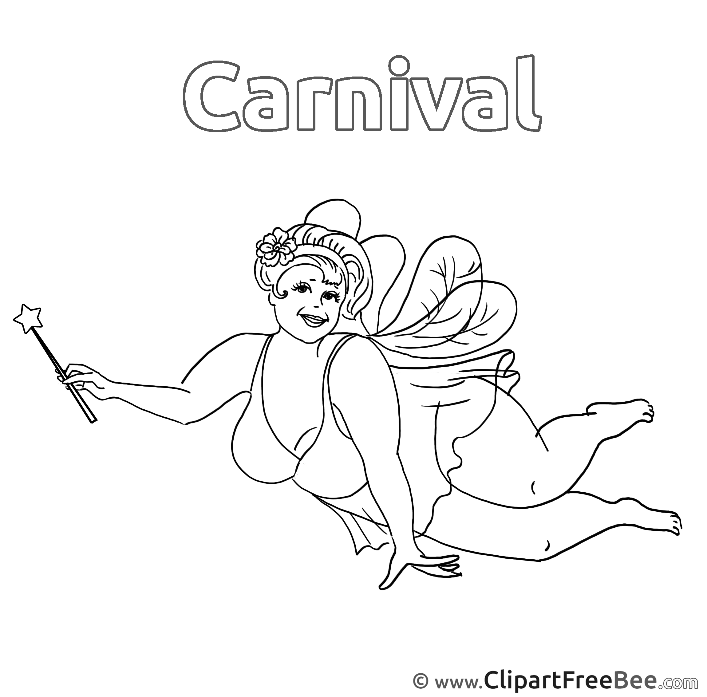Fairy Clipart Carnival Illustrations