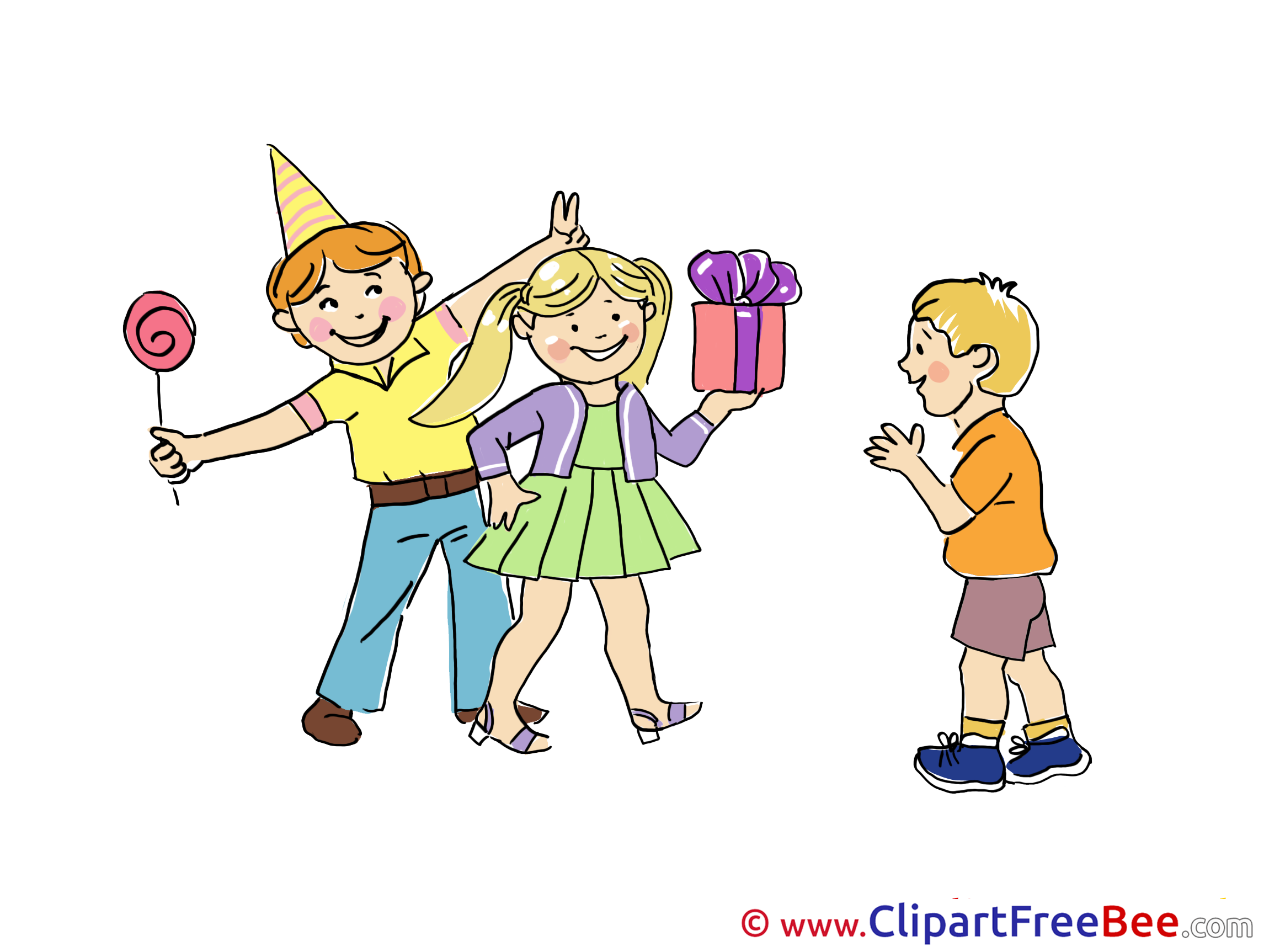 Presents Friends Cliparts Carnival for free