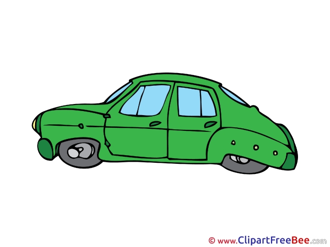 Green Car download Clip Art for free