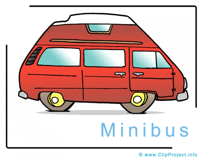 Minibus Image Clip Art free - Cars Clip Art Images free