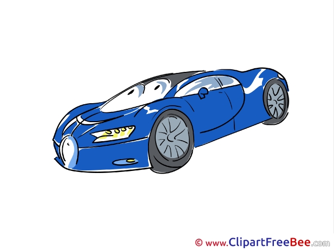 Vehicle Sports Car free printable Cliparts and Images
