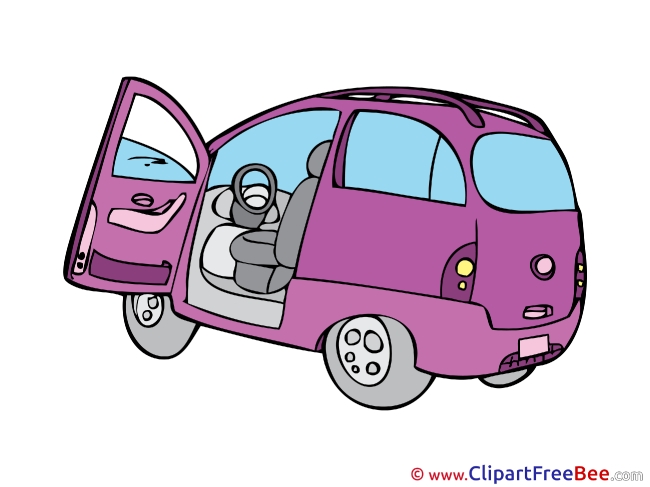 Violet Car Clip Art download for free