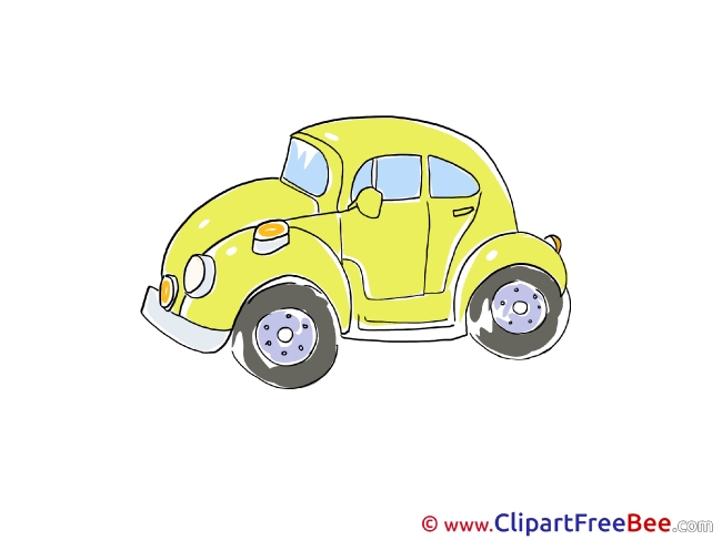 Yellow Car Pics download Illustration
