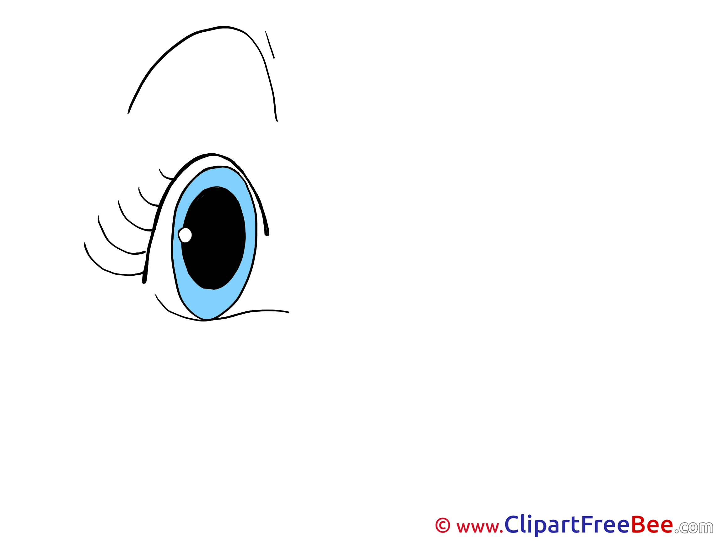 Blue Eye printable Illustrations for free