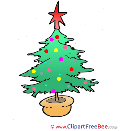Christmas Tree Clip Art for free