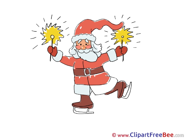Sparklers free Illustration Christmas