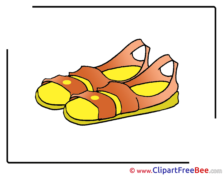 Sandals free Cliparts for download