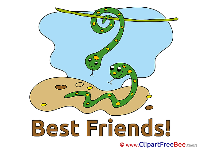 Snakes Best Friends download Illustration