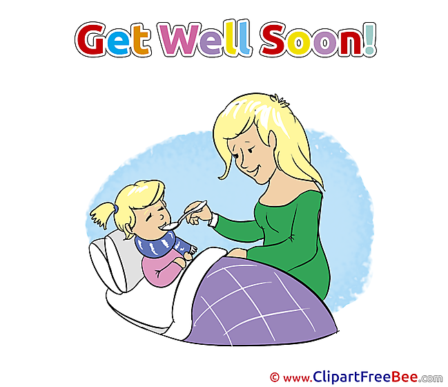 Mother Daughter download Clipart Get Well Soon Cliparts