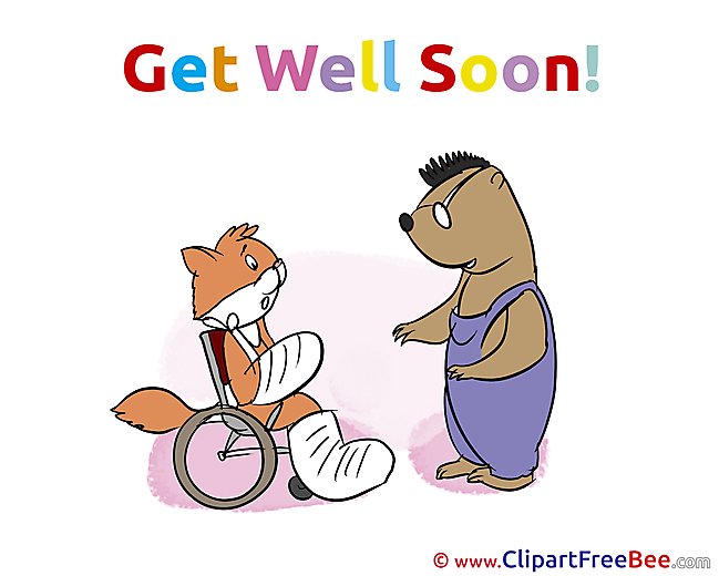 Wheelchair Cat Pics Get Well Soon free Cliparts