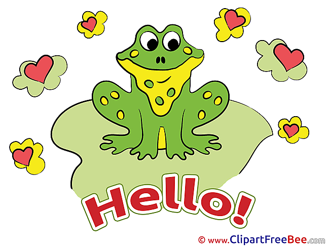 Frog Hearts Pics Hello free Image