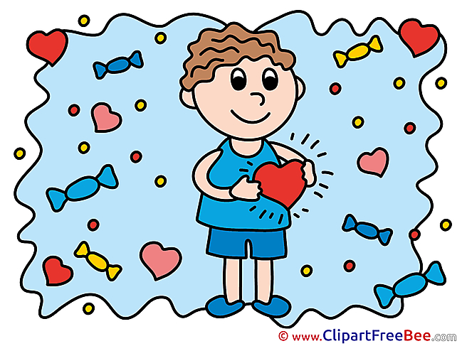 Boy Heart free Illustration Love