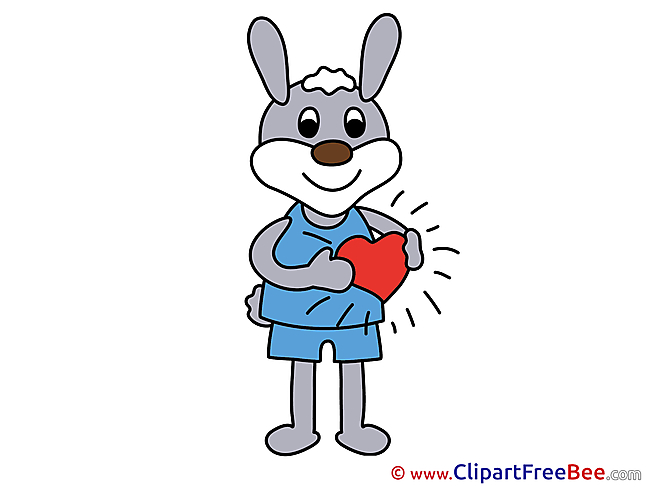Hare Heart Pics Love free Cliparts