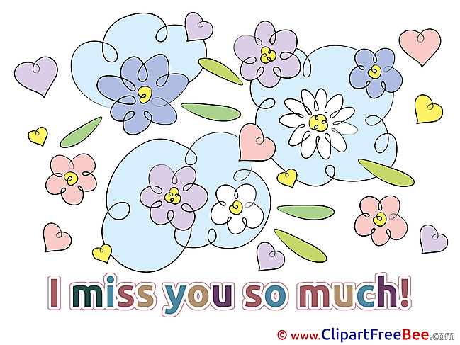 Love Clipart I miss You free Images