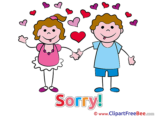 Forgive me Clipart Sorry Illustrations