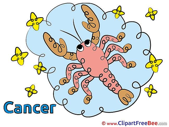 Cancer free Cliparts Zodiac