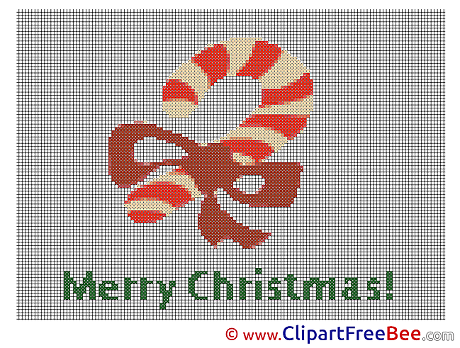 Candy Design Cross Stitches Christmas