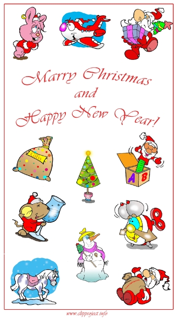 Christmas and New Year Clipart Images free