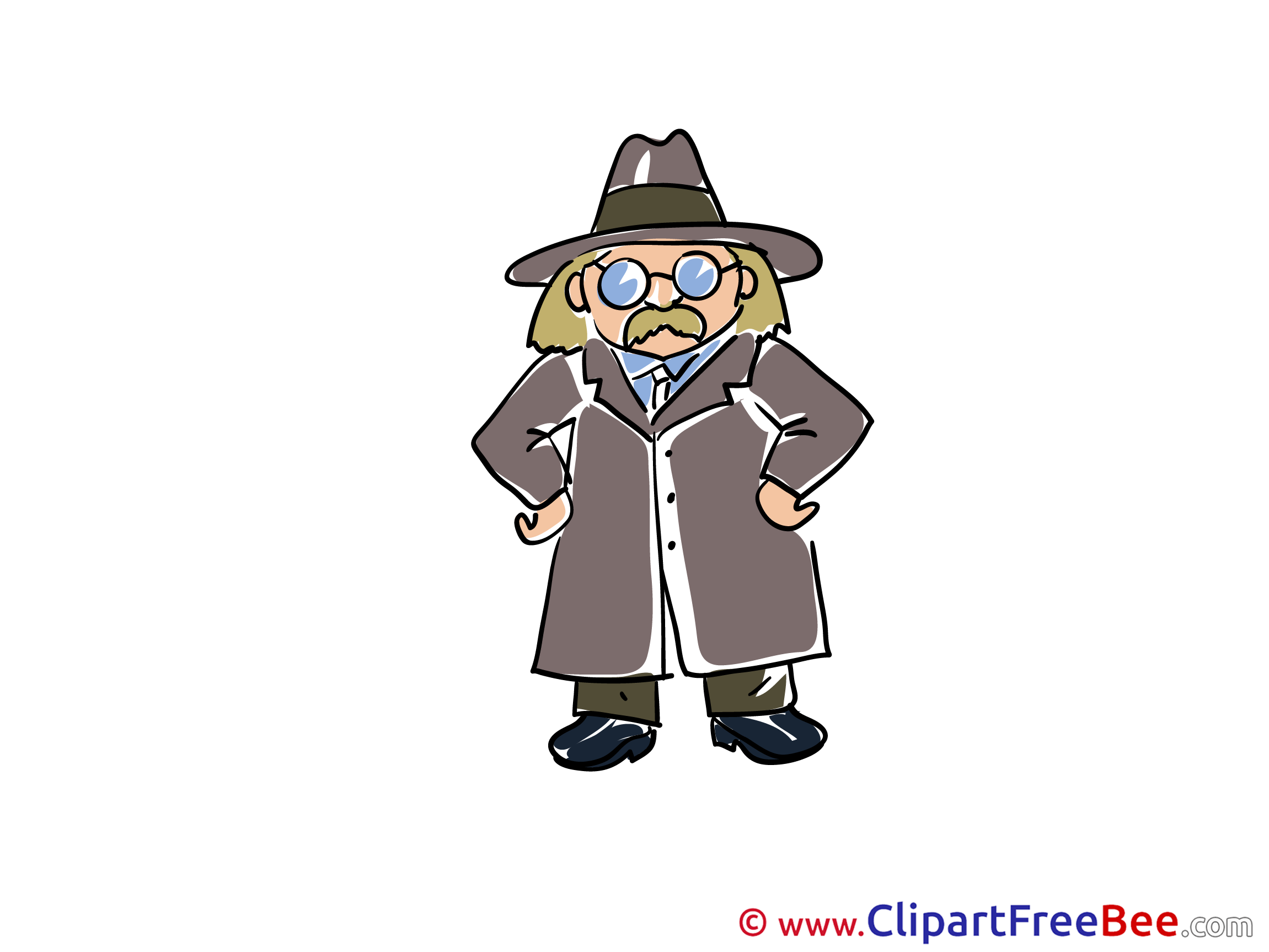 Detective Clipart free Illustrations